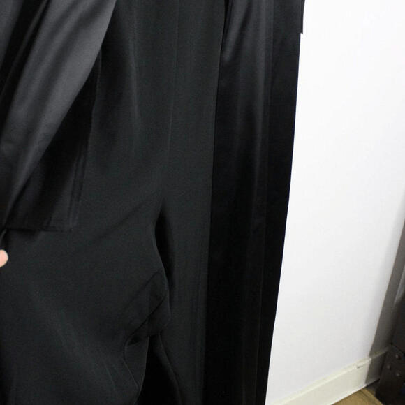 NWT ELOQUII Black Evening Jumpsuit with Train - Black size 20 - Picture 5 of 5